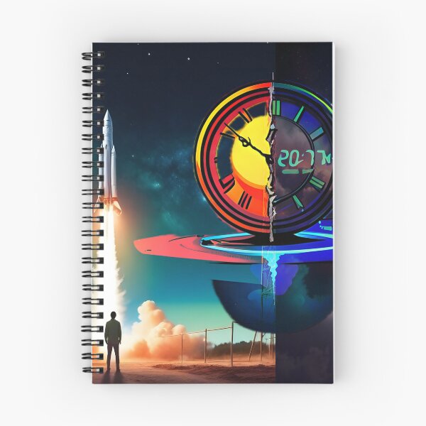 Item preview, Rocket Launch to Deep Space - Cosmic Time Portal Odyssey designed and sold by Daniela`s shop.