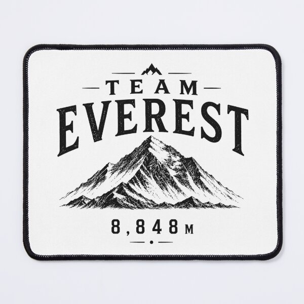 Item preview, Team Everest Mountain Hiking Design designed and sold by Miles&Moments.