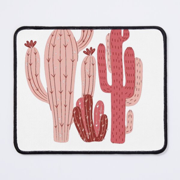 Item preview, Pink Cactus Desert Print | Boho Succulent Design | Aesthetic Plant Lover Gift for Her designed and sold by The-SilentPlace.