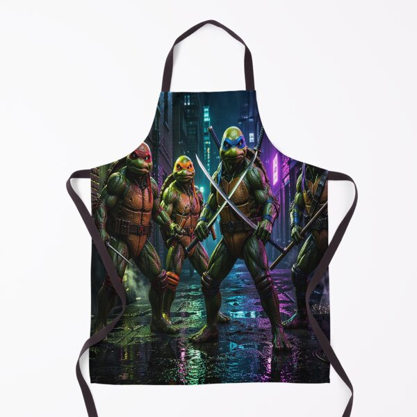 Item preview, Teenage Mutant Ninja Turtles on Guard Digital Art by Mavila Art designed and sold by Mavila Forge.