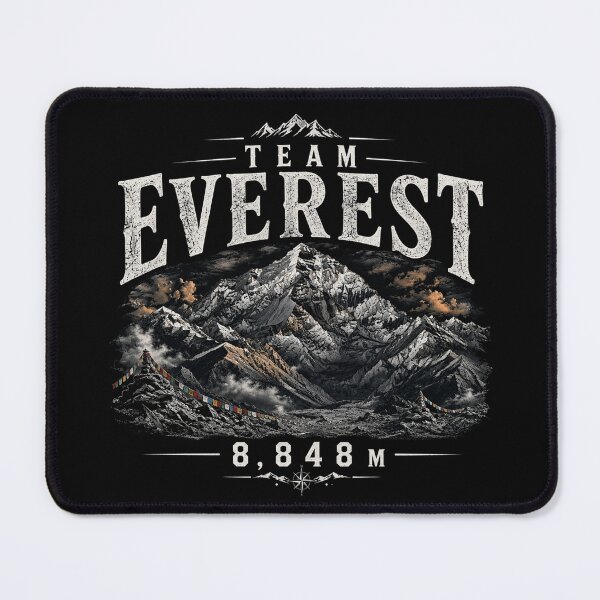 Item preview, Team Everest Mountain Hiking Design 4 designed and sold by Miles&Moments.