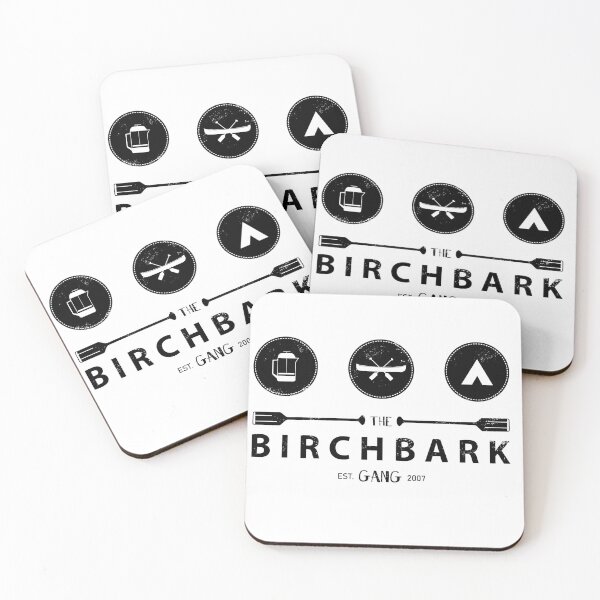 Item preview, The Birchbark Gang Solid v2 - Black designed and sold by plaidshirtdesig.
