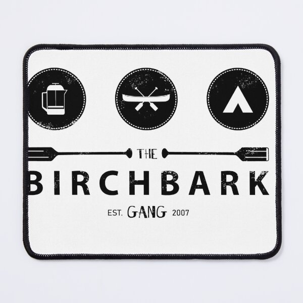 Item preview, The Birchbark Gang Solid v2 - Black designed and sold by plaidshirtdesig.