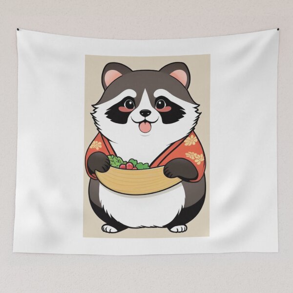 Item preview, Art - Japanese Animal Character, Cute and Welcoming Illustration designed and sold by AnimeShin.