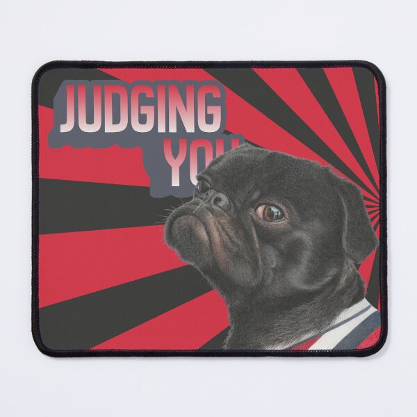 Item preview, Judgy Pug designed and sold by Nugget Studio Arts.