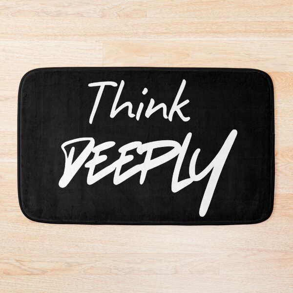 Item preview, Think Deeply - White designed and sold by MidnightStandard.
