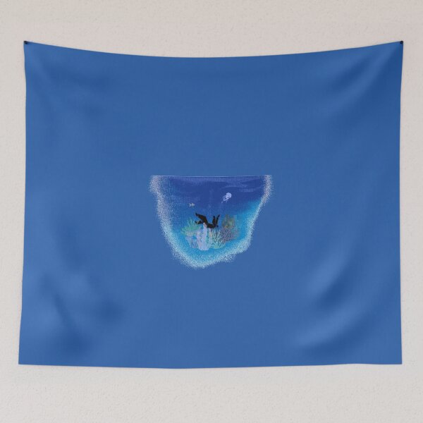 Item preview, Surreal Deep Sea Underwater Dreamscape Art designed and sold by Zenith-Prime.