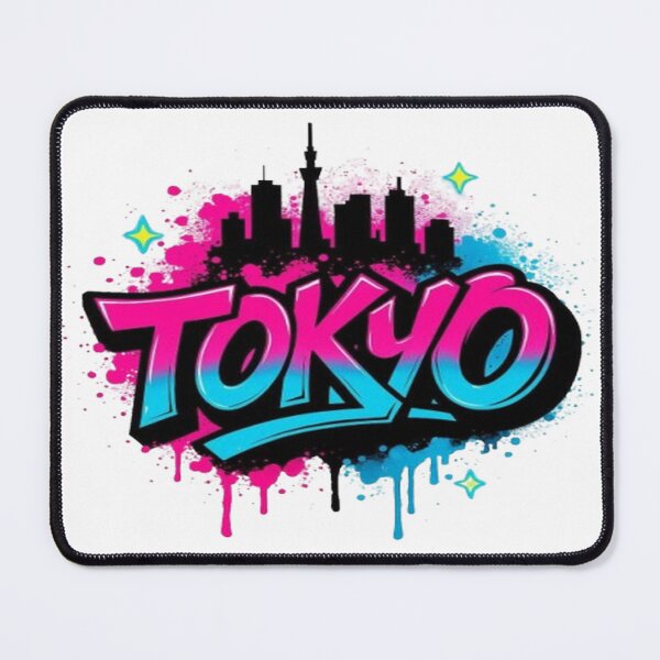 Item preview, Tokyo Street Art Graffiti Typography designed and sold by GraffiCity.
