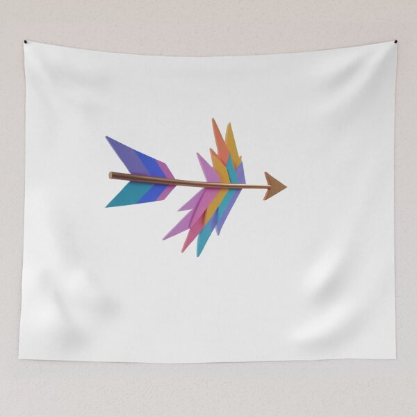 Item preview, Arrow flying through clouds designed and sold by kidoramagic.