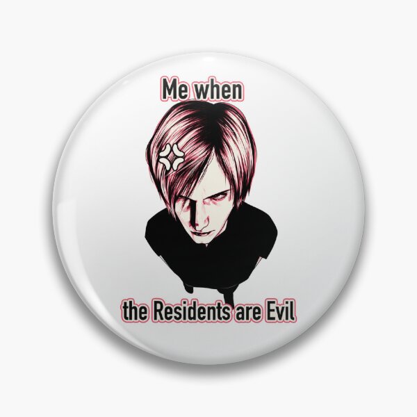 Item preview, Me When RE Leon Meme designed and sold by CoquetteGoose.