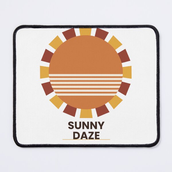 Item preview, Sunny Daze Retro Sun designed and sold by ⭐ AURA STUDIO.