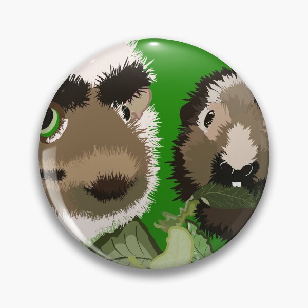 Item preview, Snowy & Cookies the Guinea Pigs designed and sold by TinaJostDesigns.