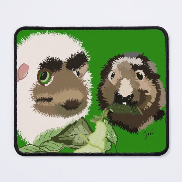 Item preview, Snowy & Cookies the Guinea Pigs designed and sold by TinaJostDesigns.