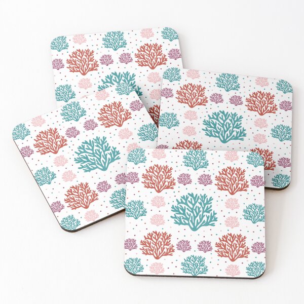 Item preview, Coral patten designed and sold by Ana Gorozpe.