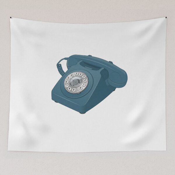 Item preview, Retro green phone vintage designed and sold by anuggra.