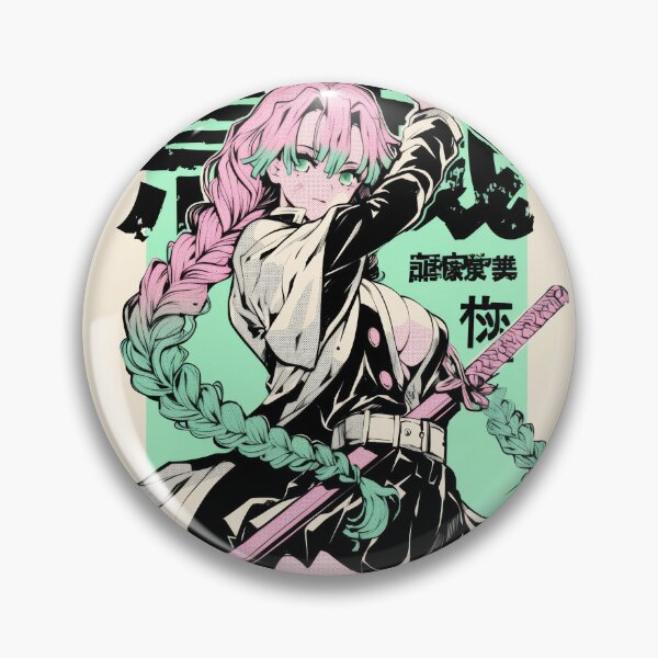 Item preview, Mitsuri Demon Destroyer Baddie  designed and sold by AnimeArsenalPrints.