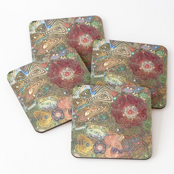 Item preview, Flowers and leaves designed and sold by Glenbobagins.