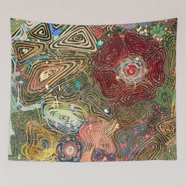 Item preview, Flowers and leaves designed and sold by Glenbobagins.