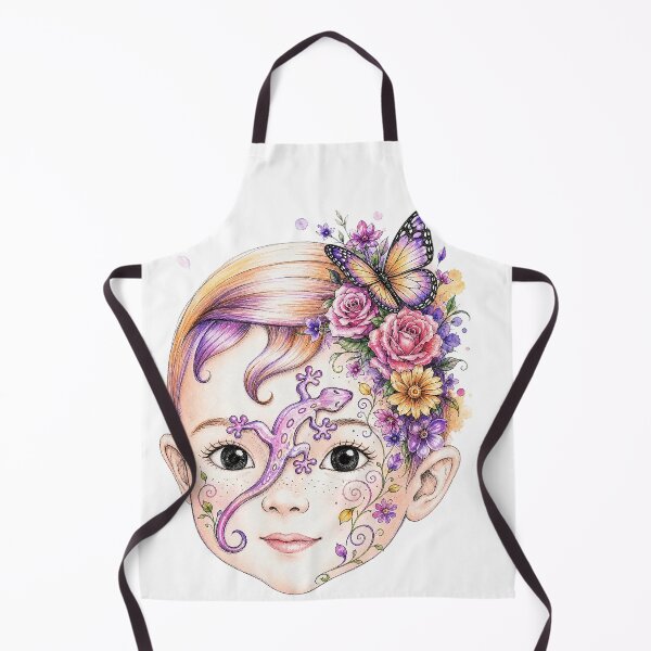 Item preview, Enchanted Floral Fairy Faces-Magical  Garden Art for T-Shirts & Custom Products designed and sold by Mnrrstudio.