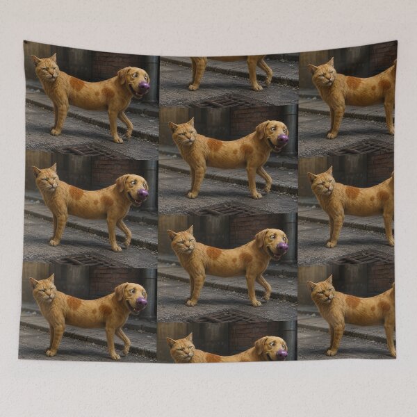 Item preview, Realistic Cat Dog 90s childhood designed and sold by ShidoArt.