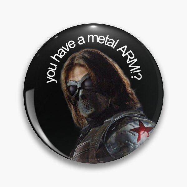Item preview, ¡Brazo metálico de Bucky Barnes! designed and sold by jeongogh.