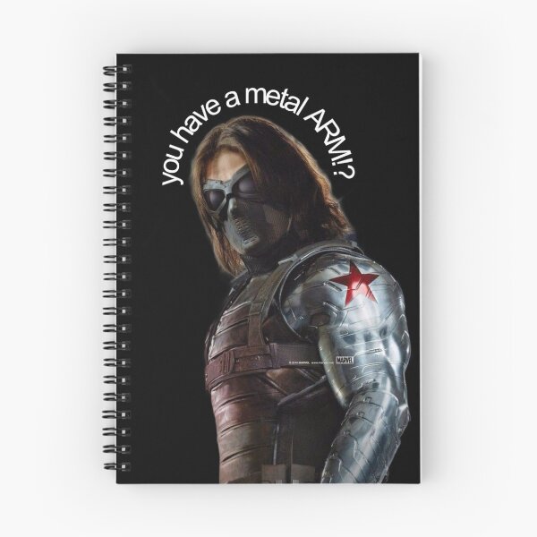 Item preview, ¡Brazo metálico de Bucky Barnes! designed and sold by jeongogh.