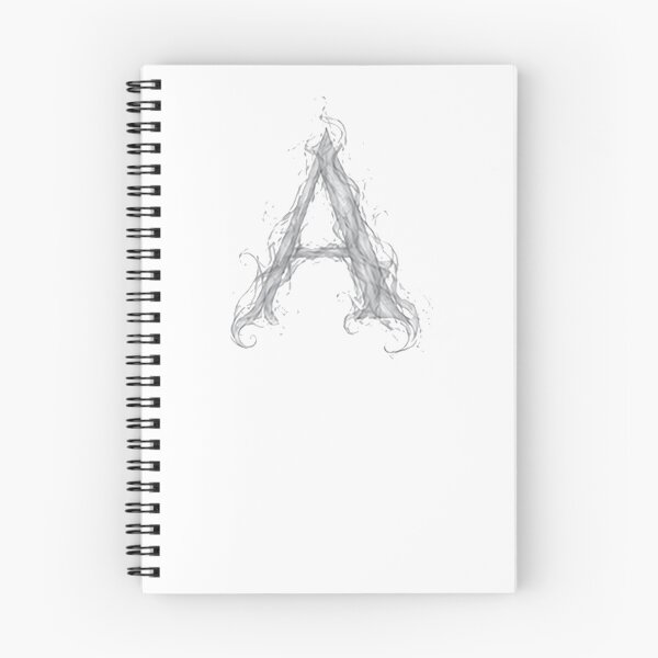 Item preview, Pearl Smoke Victory The Ethereal Vapor Letter A designed and sold by BlissBlvdShop.