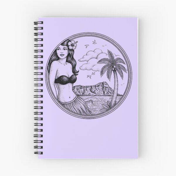 Item preview, Aloha Shirt Girl designed and sold by travelwitheric.