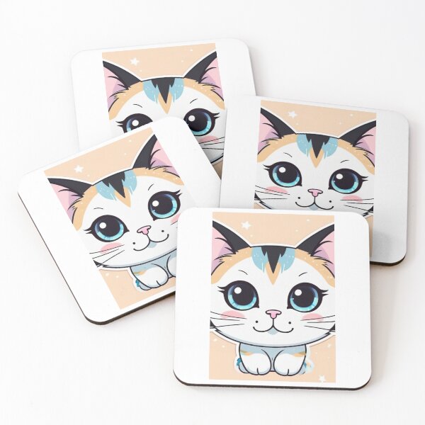 Item preview, Art - Kawaii Kitten, Illustration Inspired by Japanese Culture designed and sold by AnimeShin.