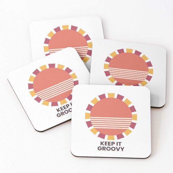 Item preview, Keep It Groovy Retro Sun designed and sold by ⭐ AURA STUDIO.