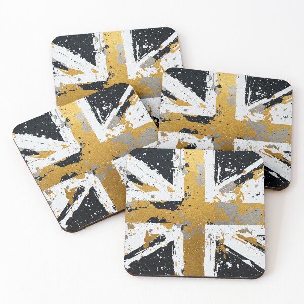 Item preview, Gold Union Jack Flag designed and sold by AndiiSyn.