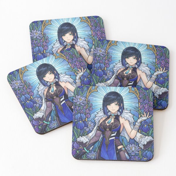 Item preview, Stained Glass Yelan designed and sold by Thunderbelts.