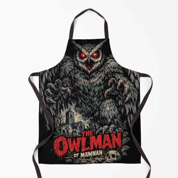 Item preview, Owlman of Mawnan Cryptid – Cornish Folkore Horror Comic Art designed and sold by redsharkuk.
