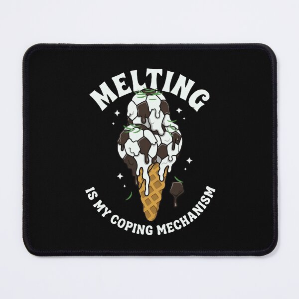 Item preview, Melting Is My Coping Mechanism | Funny Soccer Athlete Humor designed and sold by Cree8if.