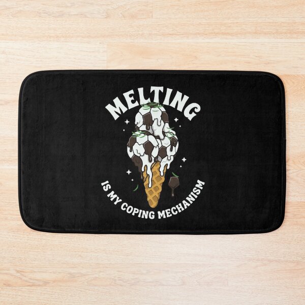 Item preview, Melting Is My Coping Mechanism | Funny Soccer Athlete Humor designed and sold by Cree8if.