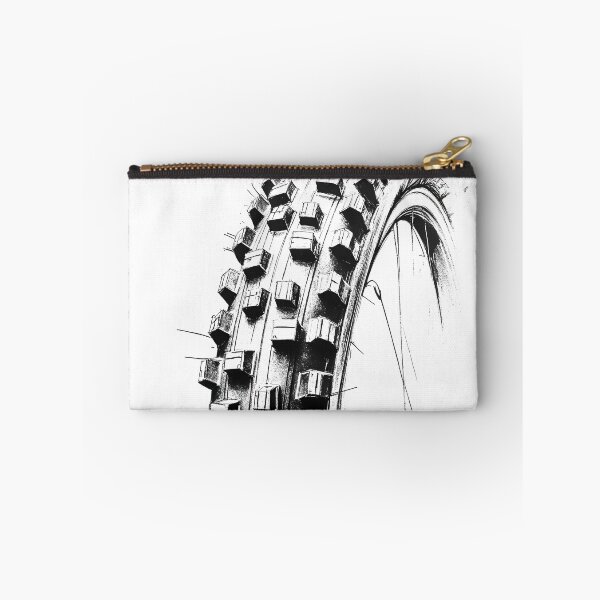 Item preview, Raw Fury Mountain Bike Tire – Monochrome Aggressive MTB Wheel Art designed and sold by MaciejRudzinsky.