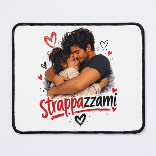 Item preview, Strappazzami – Romantic Hug Couple Love Graphic designed and sold by RipantinaFantasy .
