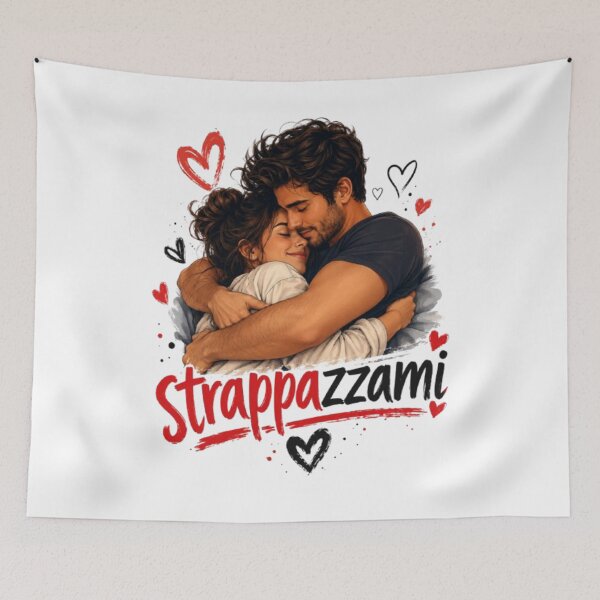 Item preview, Strappazzami – Romantic Hug Couple Love Graphic  designed and sold by RipantinaFantasy .