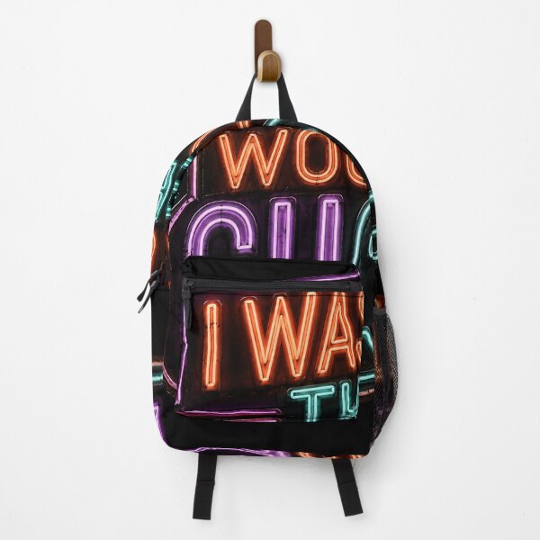 Item preview, I Was Told There Would Be Ghosts Funny Neon Halloween Typography Design designed and sold by Lina Caro.