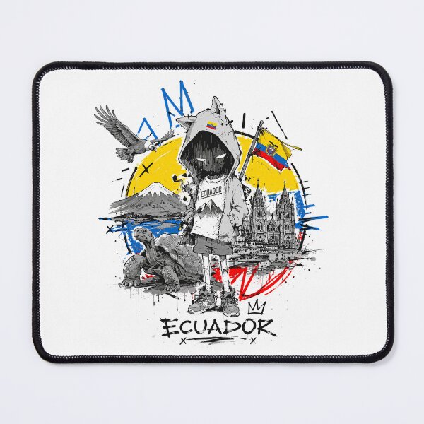 Item preview, Ecuador Street Art Urban Sketch designed and sold by AtuqStudio.