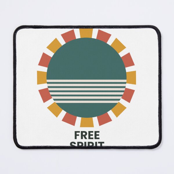 Item preview, Free Spirit Retro Sun designed and sold by ⭐ AURA STUDIO.
