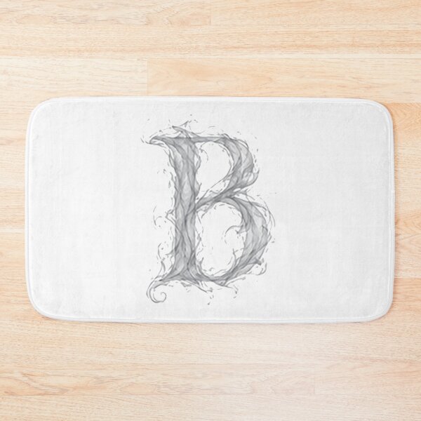 Item preview, Pearl Smoke Victory The Ethereal Vapor Letter B designed and sold by BlissBlvdShop.