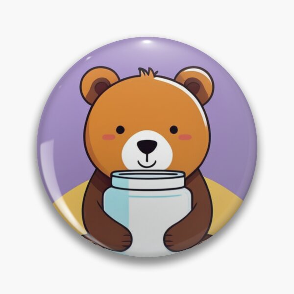 Item preview, Art - Kawaii Style Bear, Modern Digital Illustration designed and sold by AnimeShin.