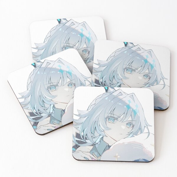 Item preview, Cerydra White Fluffy Outfit Honkai Star Rail designed and sold by KomiArts.