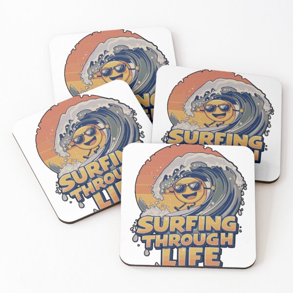 Item preview, Surfing Through Life designed and sold by MerchWSzpilkach.
