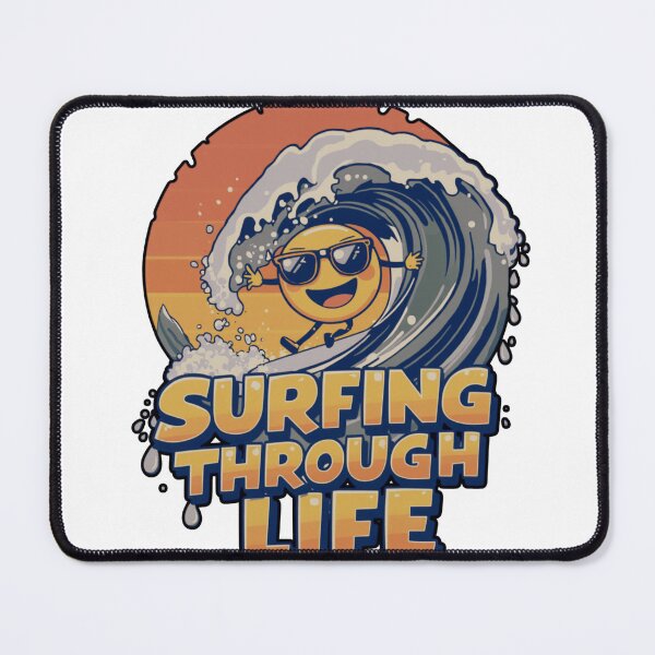 Item preview, Surfing Through Life designed and sold by MerchWSzpilkach.
