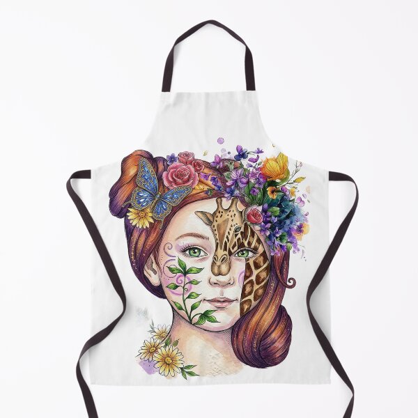 Item preview, Dreamy Floral Children Fantasy- Watercolor Botanical Girl Designs designed and sold by Mnrrstudio.