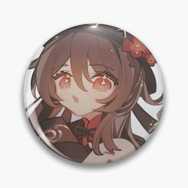 Item preview, Hu Tao Chibi Icon Genshin Impact designed and sold by KomiArts.