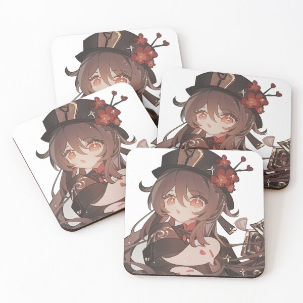 Item preview, Hu Tao Chibi Icon Genshin Impact designed and sold by KomiArts.