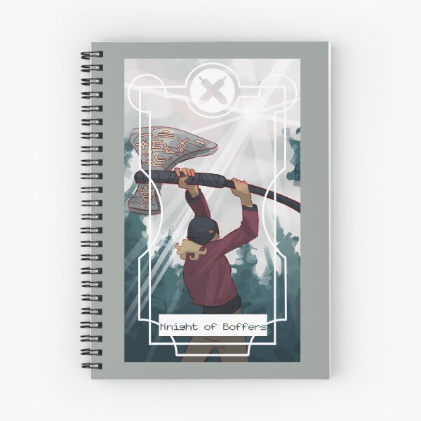 Item preview, Knight of Swords // Realms Tarot designed and sold by SoohyunShrimp.